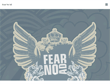 Tablet Screenshot of fearnoad.com